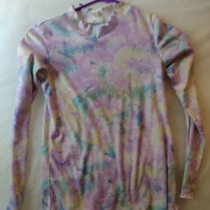 Self Esteem tie dye shirt girls size 8/10